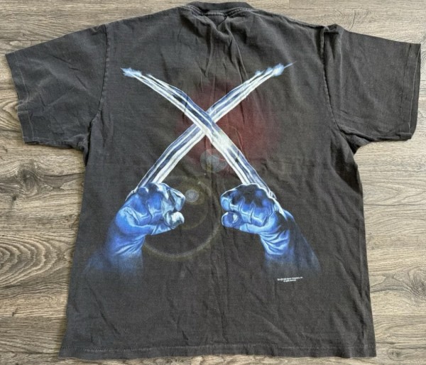 1999 Wolverine X-men Marvel Comics Movie Shirt