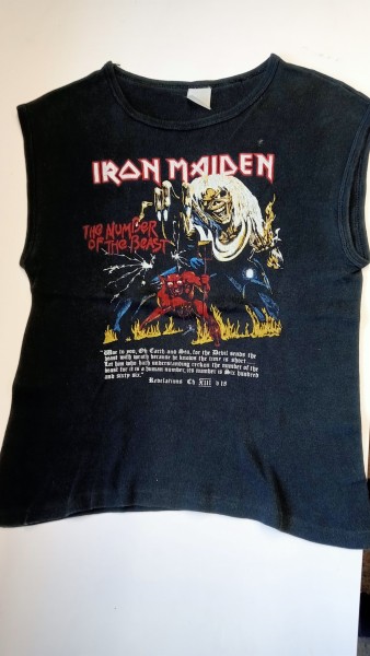 Iron Maiden Number of the Beast with Revelations Text