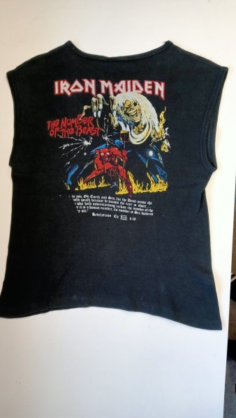 Iron Maiden Number of the Beast with Revelations Text