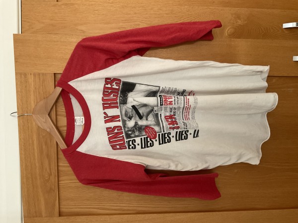 Guns n’ Roses Lies tour shirt. I can’t find another online