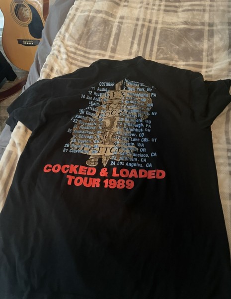 LA Guns Cocked and Loaded 89’  tour tshirt