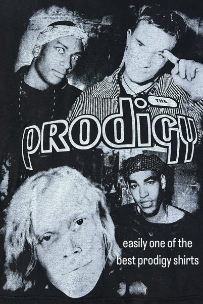 Prodigy Shirt tag