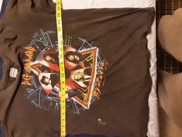 Def Leppard Hysteria 88 concert t