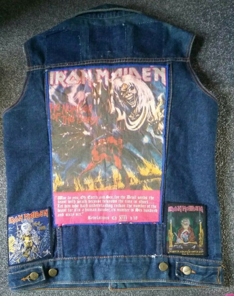 Iron Maiden Number of the Beast with Revelations Text