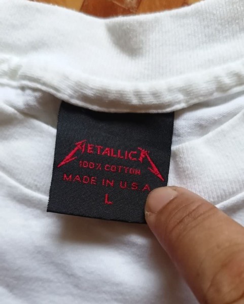 Metallica 1994 pushead legit check please help