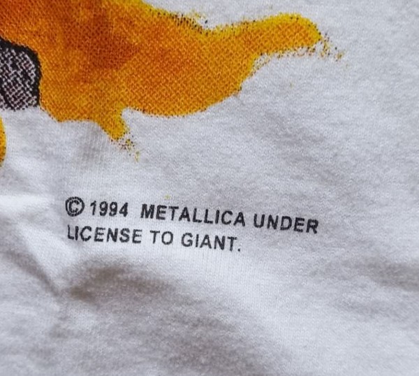 Metallica 1994 pushead legit check please help