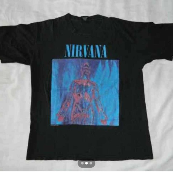 Legit check on two Nirvana shirts.