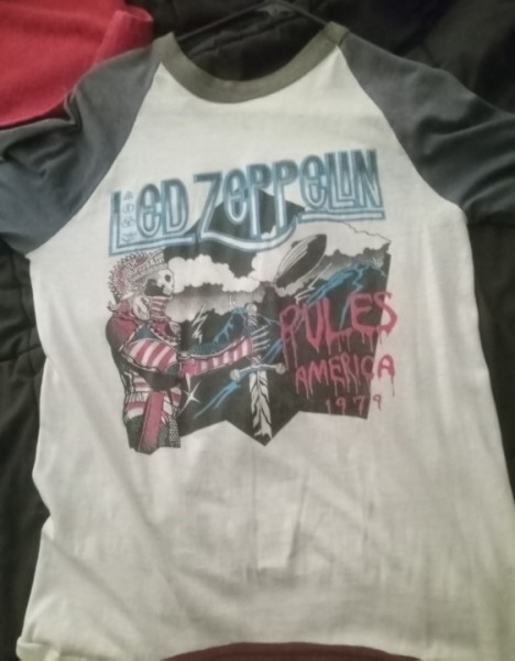 Led zeppelin rules America 1979 Jersey