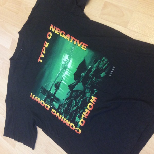 L\C 1999 Blue Grape Type O Negative World Coming Down T Shirt