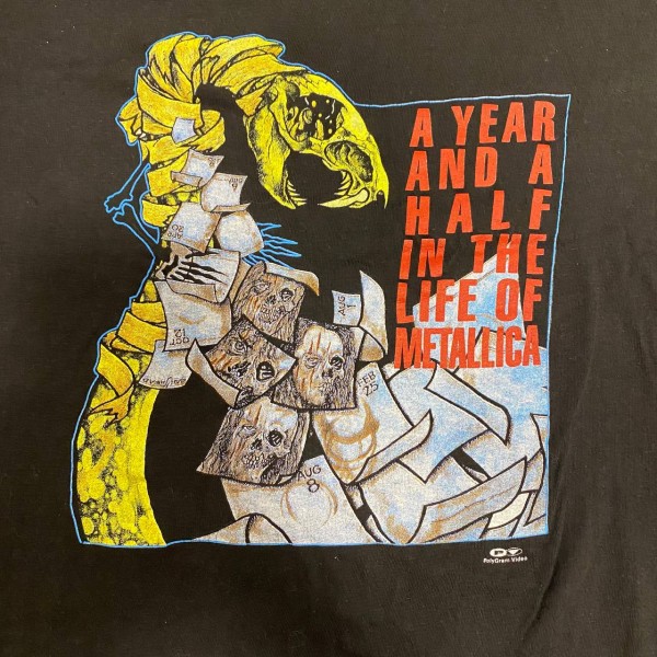 A year and a half in the life of Metallica t-shirt