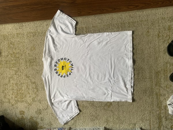 1999 Red hot chili peppers fornication box tee