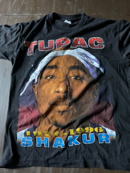 Tupac memorial shirt SAFA tag