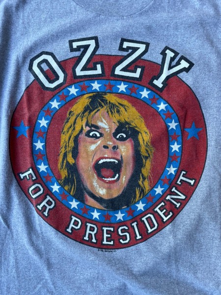 Selling OZZY OSBOURNE For President t shirt