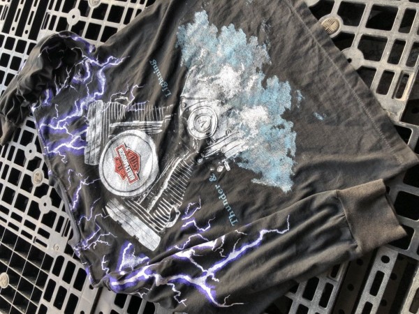 Harley Davidson Thunder and Lightning Long Sleeve AOP