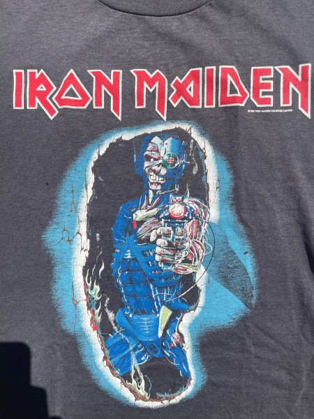 Vintage Iron Maiden 1980s t shirt