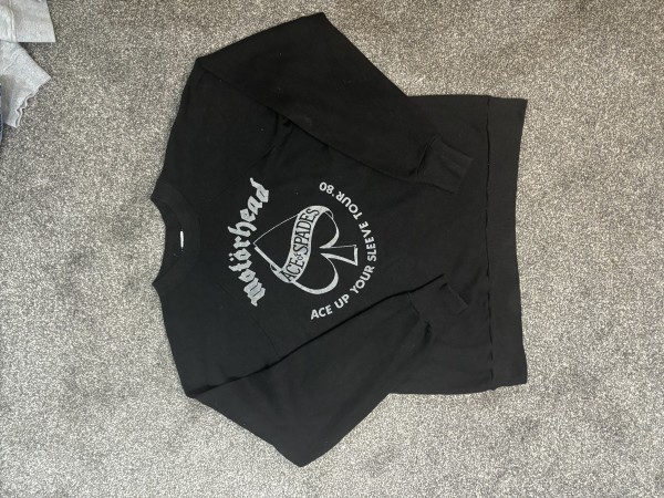 Motörhead Ace Up Your Sleeve Tour 1980 Sweatshirt