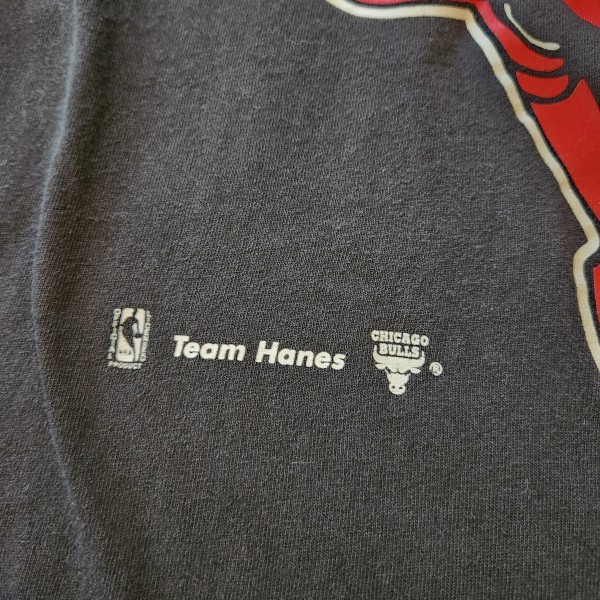 90s Chicago Bulls Tee Team Hanes