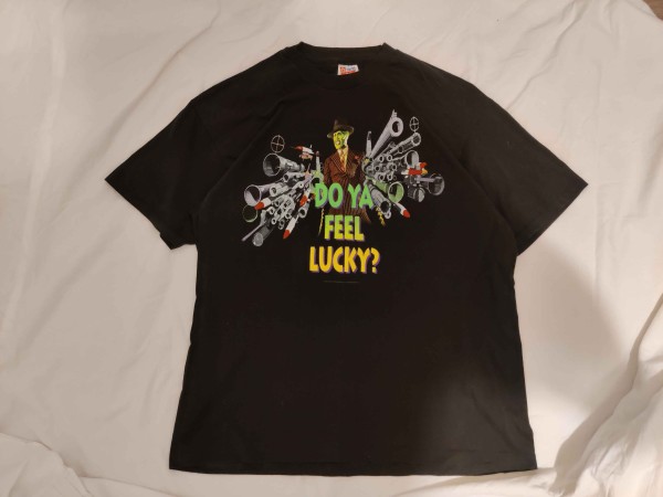 The Mask 'Do Ya Feel Lucky?' Tee 1994 Sz XL