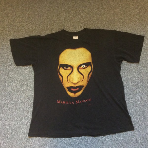 L/C 1997 Winterland Marilyn Manson Sex Is Dead  T Shirt - Size XL