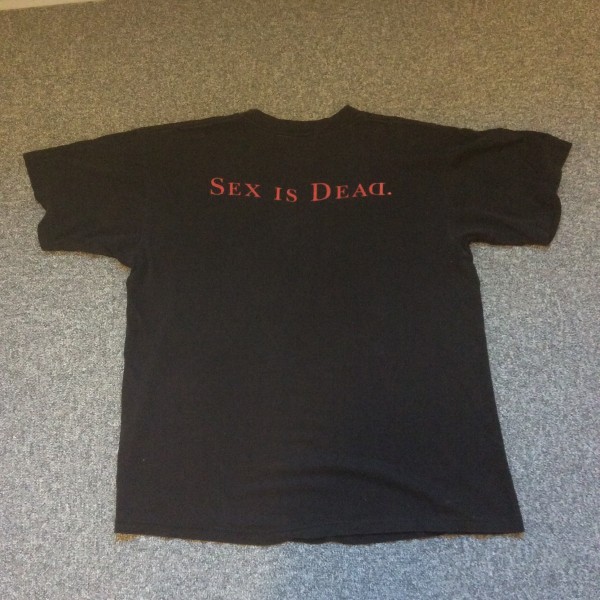 L/C 1997 Winterland Marilyn Manson Sex Is Dead  T Shirt - Size XL