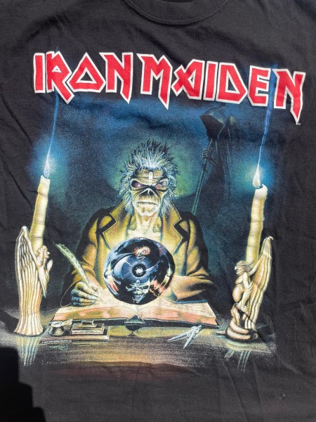 Vintage IRON MAIDEN The Clairvoyant t-shirt 1996