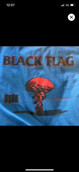 Black Flag- ‘86 In My Head Tour- Atom Bomb