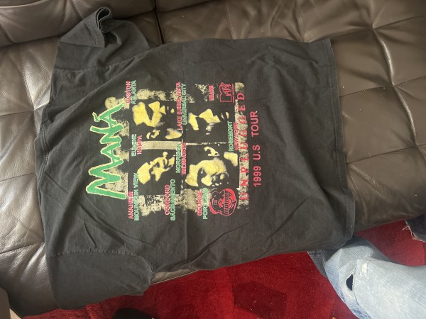 Maná 1999 MTV Unplugged Tour Shirt