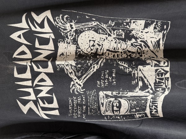 vintage Suicidal Tendencies Institutionalized tee