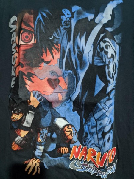 Naruto Sasuke Anime T-Shirt