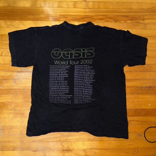 Oasis 2002 World Tour T-Shirt