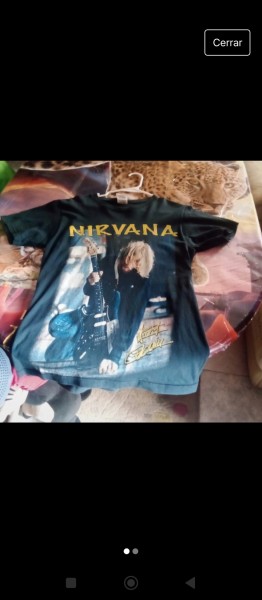 Nirvana 2000s bootleg T shirt