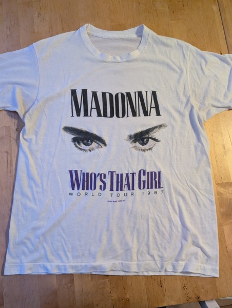 Madonna who's that girl world tour 1987