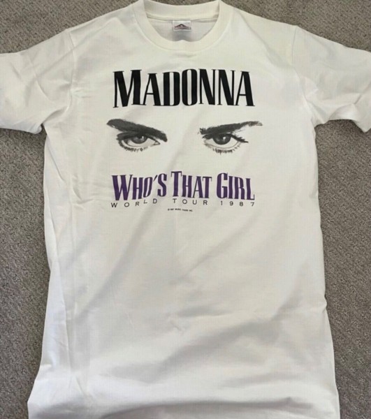 modern madonna who's shirt