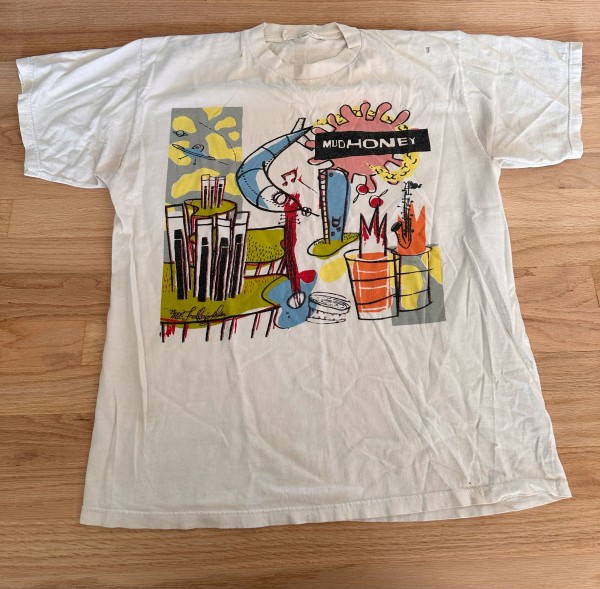 vintage mudhoney t-shirt front