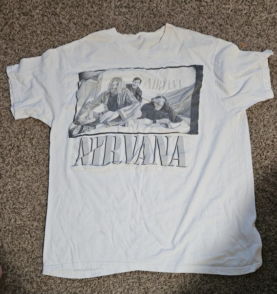 Did I ruin the value of this vintage Nirvana shirt?