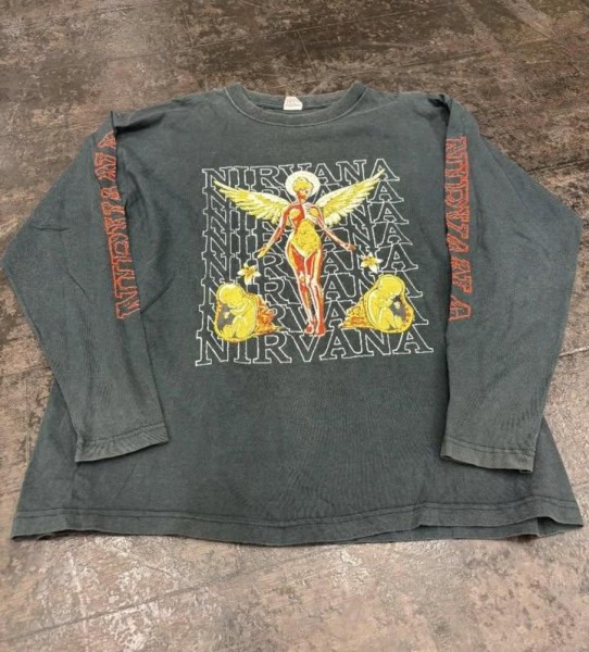 Nirvana In Utero Bootleg Longsleeve T-Shirt