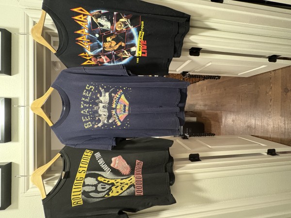 80s-90s L/XL Band Tee Collection