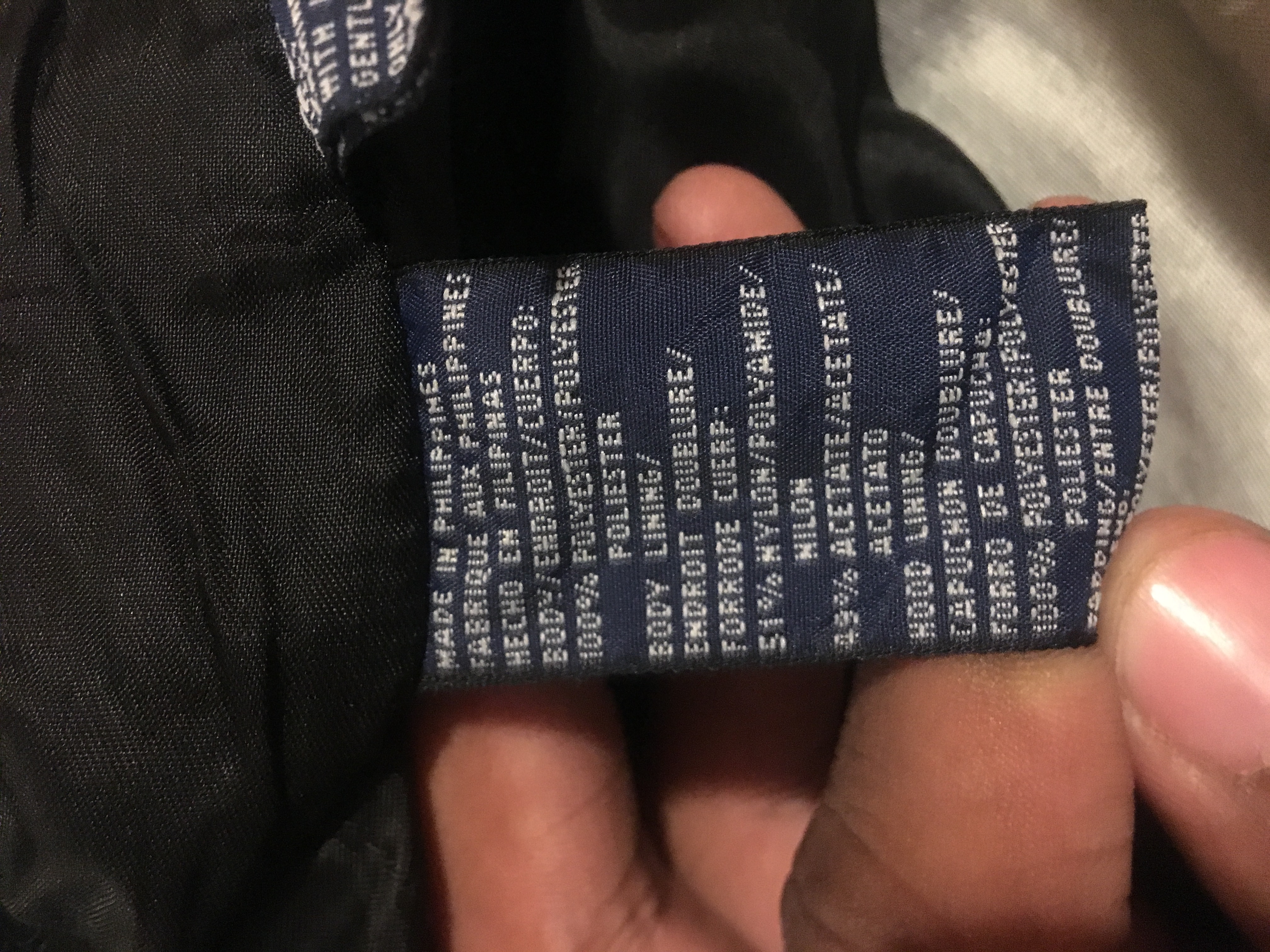 How to tell a fake or genuine Tommy Hilfiger sweater
