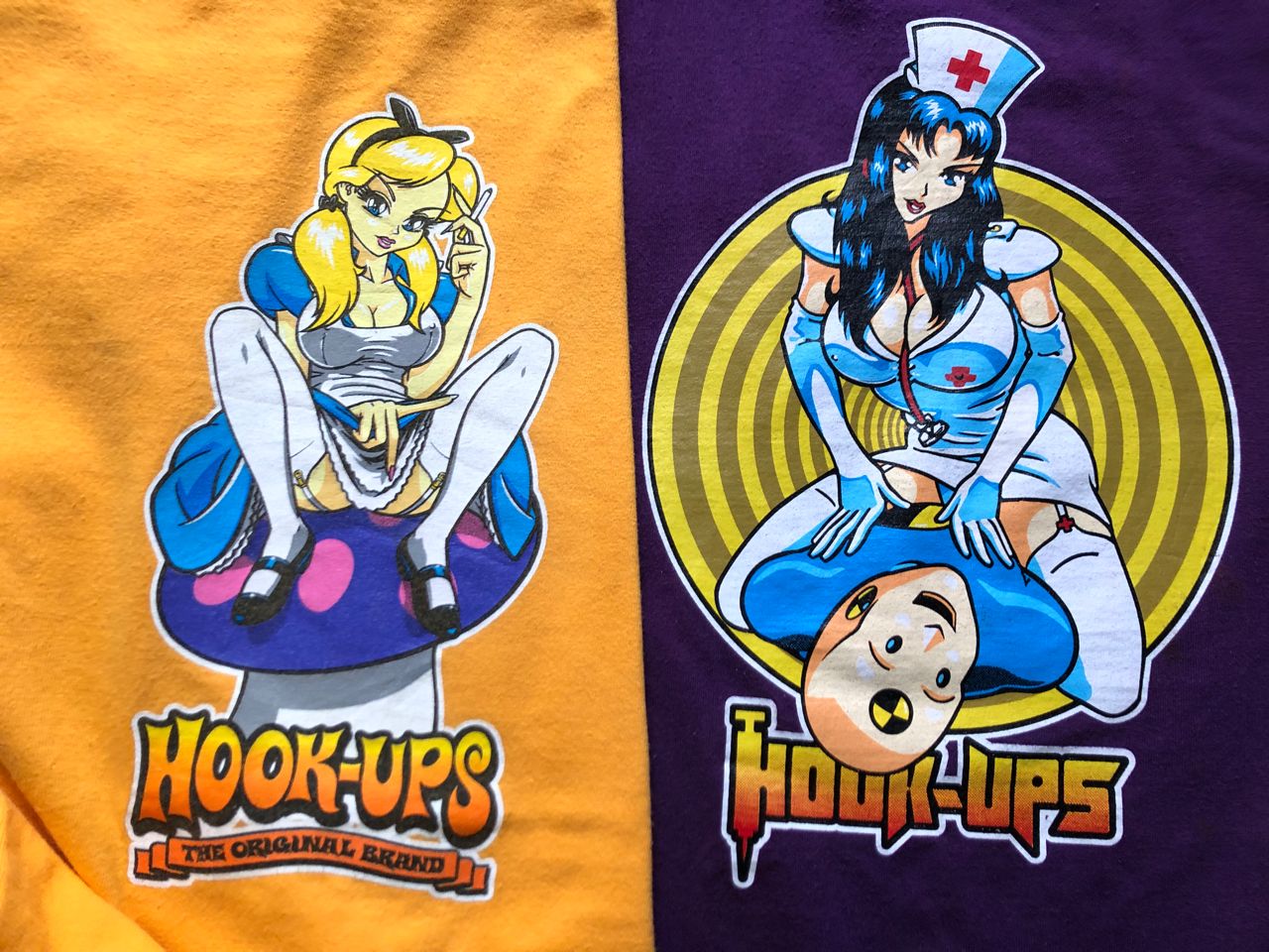 Hook-ups tee Legit or Fake? - Vintage T-Shirt Forum & Community