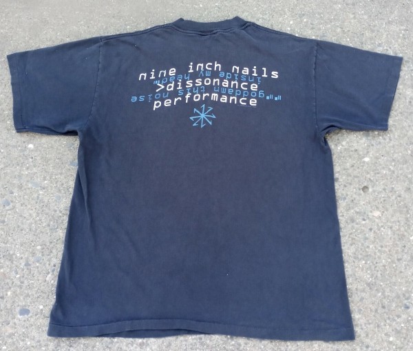 nine inch nails 90s Dissonance Performance t-shirt