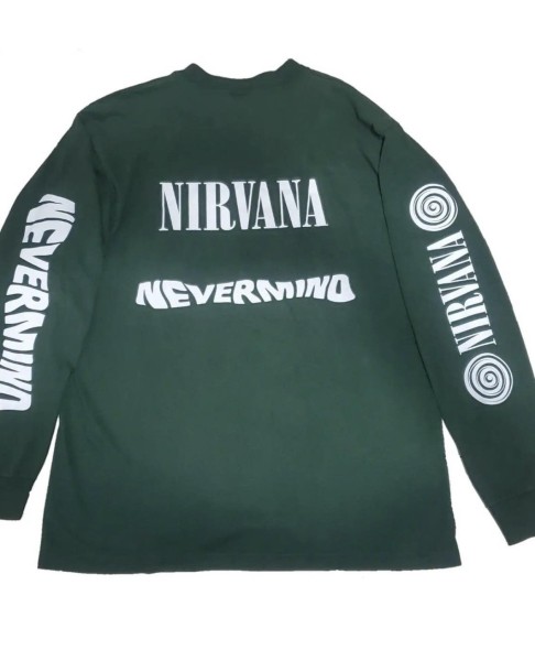 NIRVANA NEVERMIND Roskilde festival shirt Long Sleeve Legit?