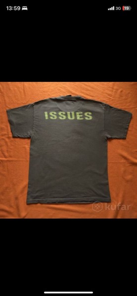 Korn Issues Giant Tag Tee Authenticity