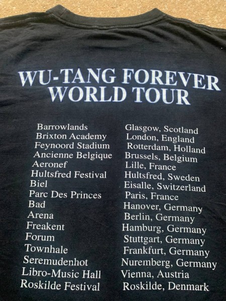 Legit Check And Price Range On Wu Tang Forever Tour Vintage Tee