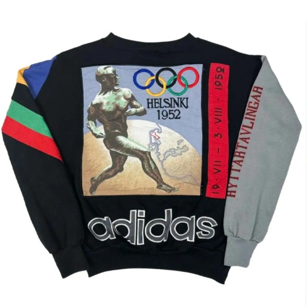 Adidas vintage olympic Helsinki Stockholm sweater