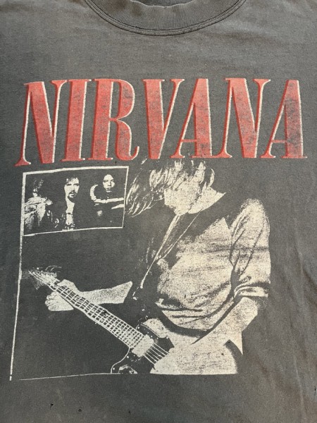 Nirvana tee from the 1993 cow palace charity show