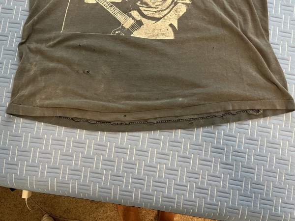 Nirvana tee from the 1993 cow palace charity show