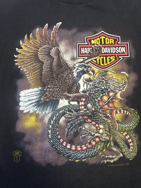 80s Harley Eagle Dragon T Shirt