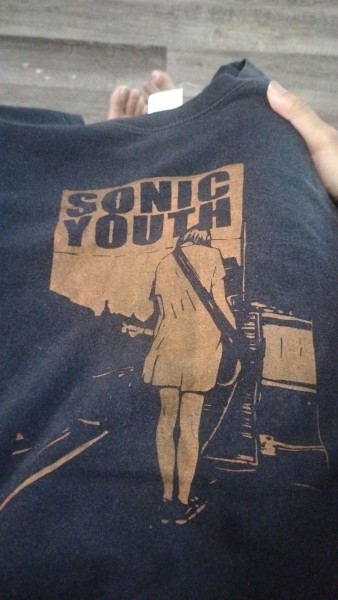 Sonic Youth Anvil Purple Bar T-Shirt