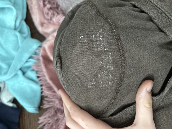 faded brand tag