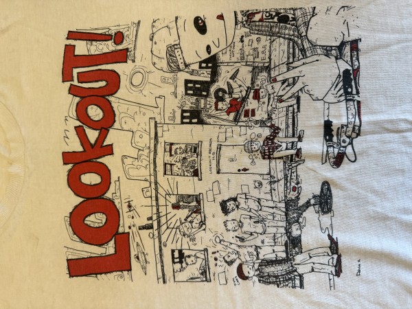 Lookout records tee